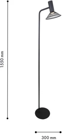 Торшер F-Promo Metrics 4623-1F (LED, 220V, выключатель)