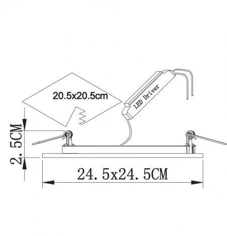 Встраиваемый точечный светильник Arte Lamp Vega A7524PL-2WH