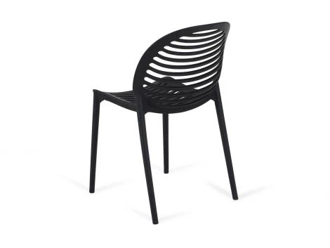 Комплект стульев Spike 4 шт. ОГОГО Обстановочка! 966363 (Пластик/Черный)