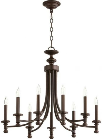 Подвесная люстра Alfa Light F1124-24 (220V, на цепи, свеча)