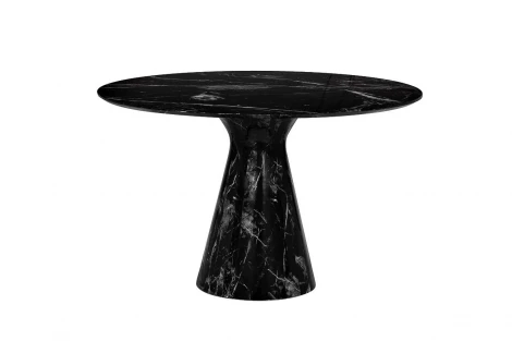 33FS-120-STOL/OB-CHE Стол обеденный черный d120*75см Garda Decor