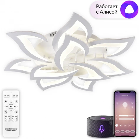 Потолочная люстра светодиодная Natali Kovaltseva Olimp Ii LED SMART 84023