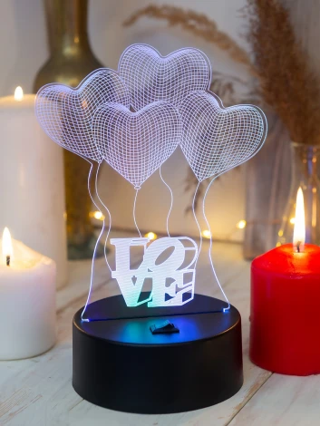 Интерьерная настольная лампа светодиодная для детской с выключателем Ritter 29250 0