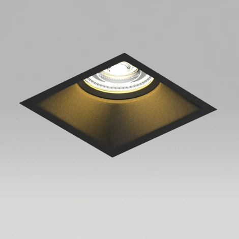 Встраиваемый светильник под гипсокартон и под LED модуль/ламп МR16 Lightstar Domino G214507BMOD (220V)