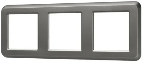 Рамка пластиковая FRM-VERSA-PL-3-GR (Arlight) 043785