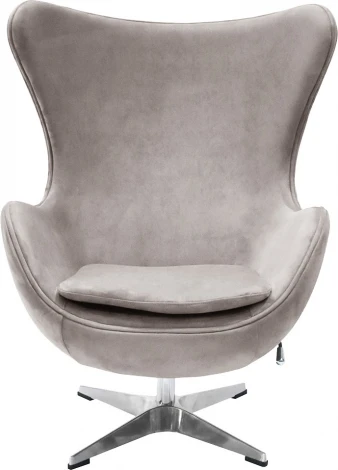 Кресло Bradex Home EGG STYLE CHAIR латте, искусственная замша (RF 0692)
