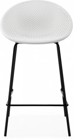 Барный стул Woodville Zeta white / black