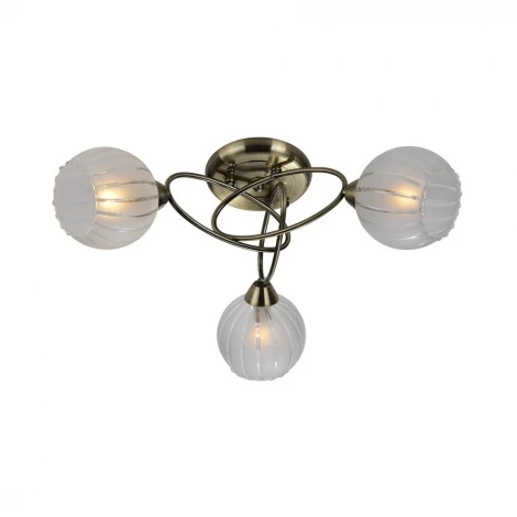 Потолочная люстра IDLamp Donetella 230/3PF-Oldbronze