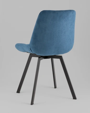 Стул Флекс Original вращающийся велюр синий Stool Group УТ000042620
