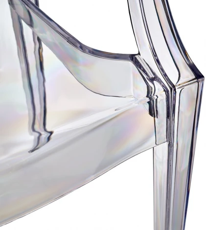 Комплект из 2-х стульев Bradexhome Louis Ghost прозрачный