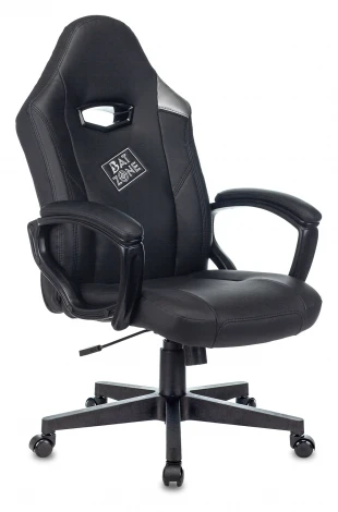 Кресло игровое Zombie HERO BATZONE черный эко.кожа с подголов. крестовина пластик