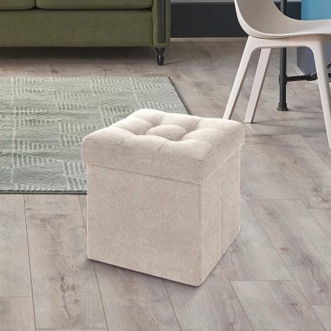 Пуфик Dreambag складной Светло-Бежевый Велюр 13583