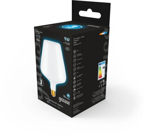 Лампочка светодиодная филаментная Gauss 1016802209