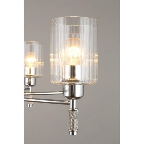 Подвесная люстра Omnilux 665 OML-66503-08 (220V, на цепи)