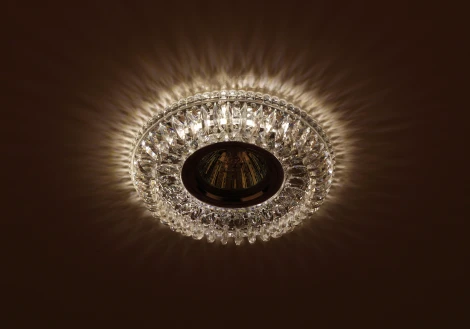 Встраиваемый точечный светильник Эра DK LD34 SL/WH