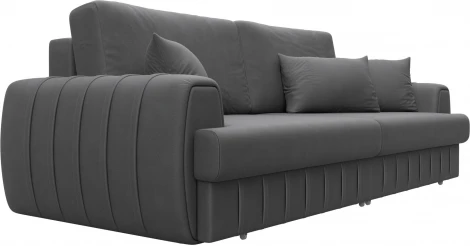 Диван прямой Лига-057 НПБ Лига Диванов (Замша) арт.129227