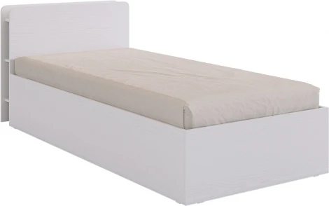 Кровать с основанием "Юниор" 90х200 см Mebelson (Светлое дерево) арт.ZO.SMU-02.2552