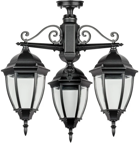 Потолочный светильник уличный Oasis Light ARSENAL S 91270SA/3/02 Bl (220V, фонарь, IP44)