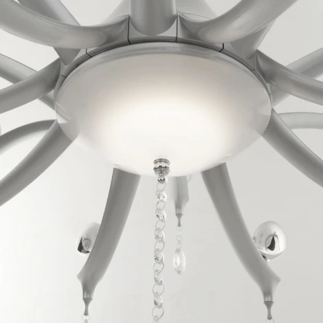 Подвесная люстра IDLamp Uccelli 385/16-LEDSilver