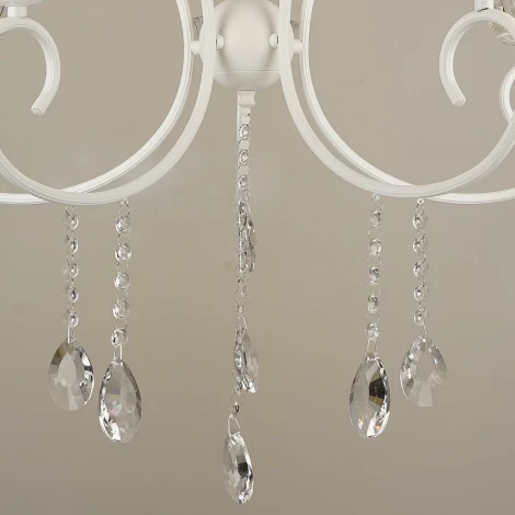 Подвесная люстра Reluce 04461-0.4-05 (220V, подвески, на цепи, подсвечник, свеча)