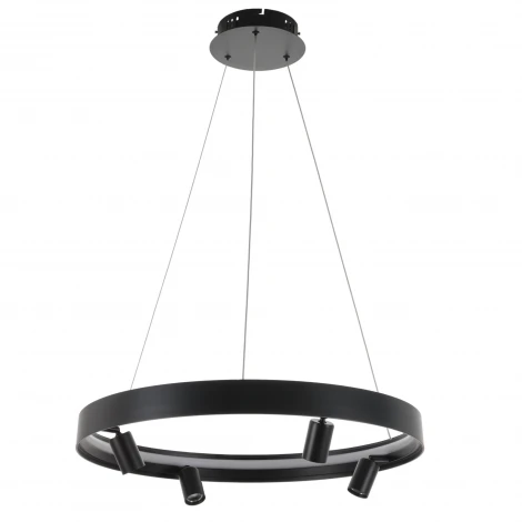 Подвесной светодиодный светильник со спотами MyFar James MR2200-1PL (на тросе, круглые, IP40)