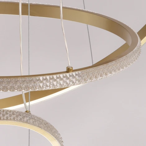 Подвесной светильник с пультом светодиодный De City Оскар 510012603 (кольцо)