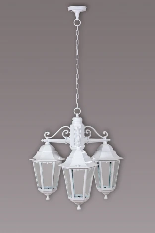 Уличный светильник подвесной Oasis Light Petersburg M White 79870М/3