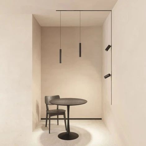 Трековый светильник однофазный, светодиодный 220V 20W Denkirs Smart Spot Zigbee DK8320-BK