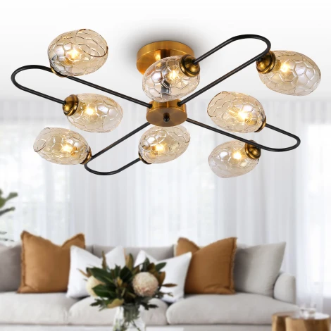 Потолочная люстра на штанге Rivoli МУНless 3126-308