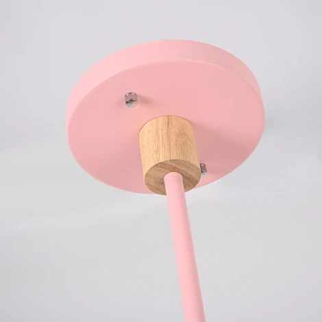 Потолочная люстра на штанге LED TURNA DBL L12 Pink ImperiumLoft Turna-Dbl01 (229083-26, Умный дом, WiFi, голосовое управление)