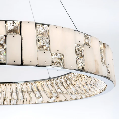 Подвесная люстра светодиодная с регулировкой цветовой температуры Modelux MODELUX ML.6988.800P CR