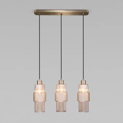 Подвесной светильник Eurosvet Soho 50209/3 бронза (220V, на проводе)