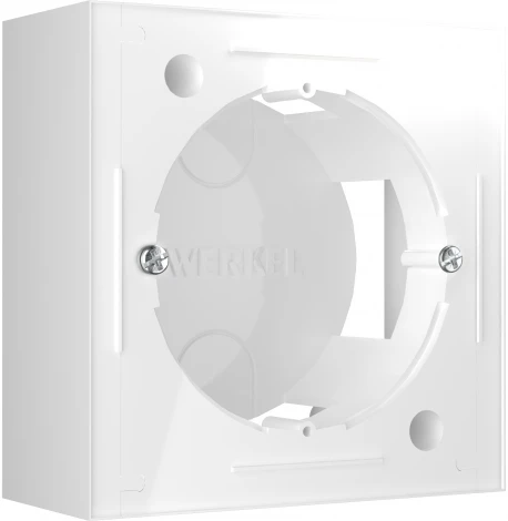Коробка для накладного монтажа (белый) Werkel W8000001 (a053525)