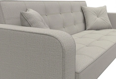 Диван-книжка Тур (Бежевый/Рогожка) Лига Диванов арт.125623