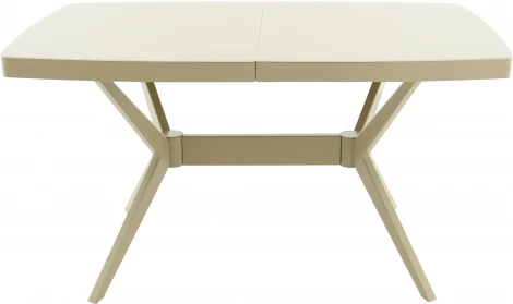 Стол Аврора Оскар 2М Glass 160, Капучино