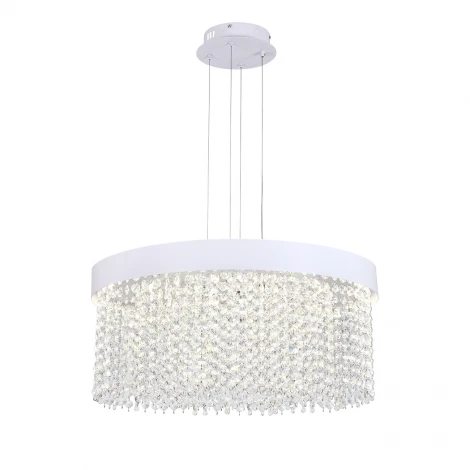 Подвесная люстра светодиодная Indigo Diluvio V000194L (12054/1P White)