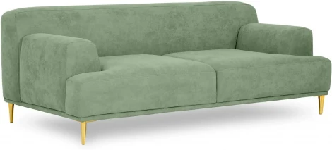 Диван Portofino 2-х местный ОГОГО (арт.604101), (Рогожка/Зеленый)