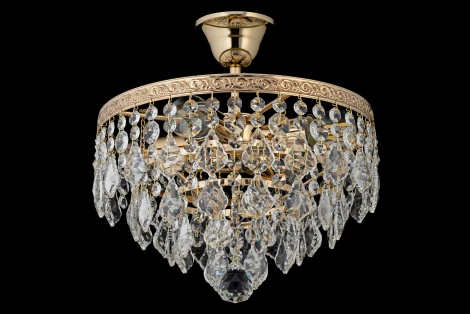 Потолочная люстра буше Arti Lampadari Castellana E 1.3.30.602 G (220V, хрусталь)