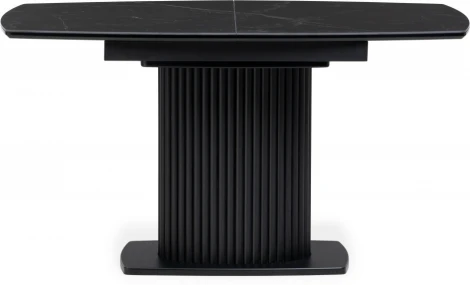 Керамический стол Notta Фестер 140(180)х80 черный мрамор shakespeare black / черный арт.612882