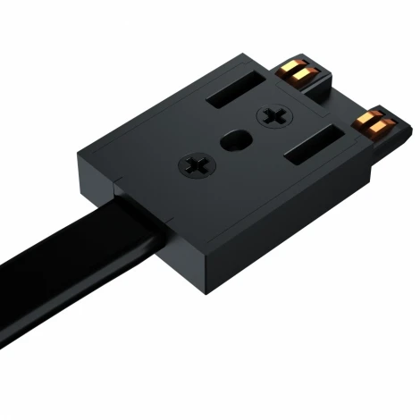 Ввод питания для ультратонкого шинопровода iLedex Vision48/25 POWER INN 4825-L3000-BK