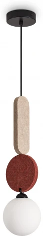 Подвесной светильник Freya Acoustic FR5494PL-01TR (220V, на проводе, шар)