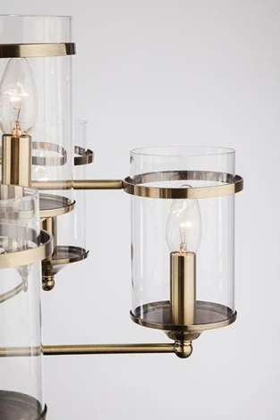 Подвесная люстра Eurosvet Consul 60040/9 античная бронза