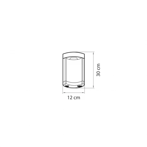 Наземный светильник Lightstar Paletto 382973 (LED, 220V, IP55)