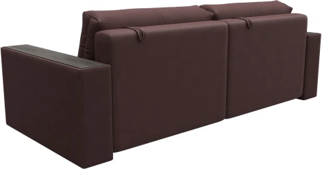 Диван прямой с декором Лига-049 НПБ Лига Диванов (Замша) арт.128409