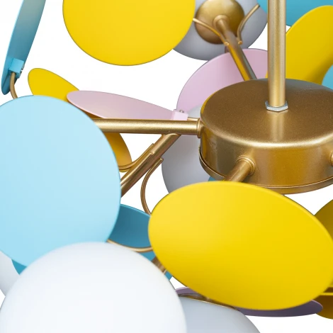 Потолочная люстра на штанге Loft IT Matisse 10008/10 mult (220V, шарики)