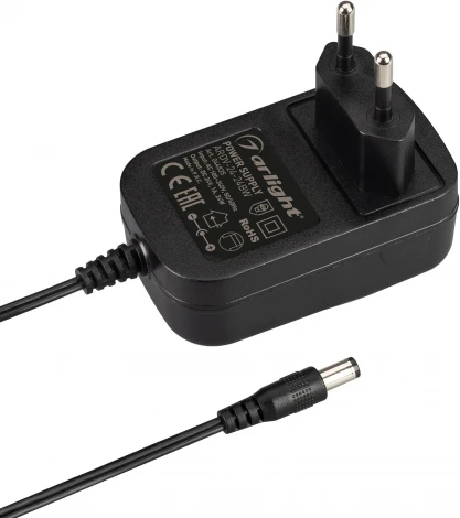 Блок питания ARDV-24-24BW (24V, 1A, 24W) (Arlight, Адаптер, 3 года) 044835