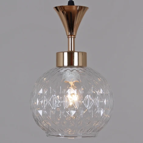 Подвесной светильник Reluce 10080-0.9-01 BK+FG