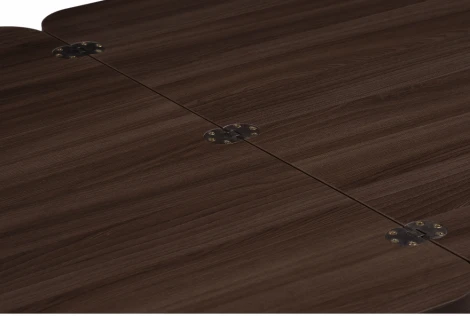 Стол-трансформер Виват темный венге / черный 402950 Woodville