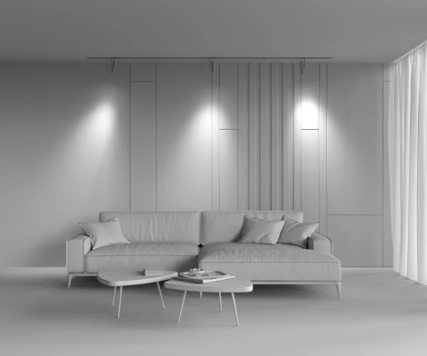 Трековый светильник магнитный 48V Maytoni Elti TR005-4-12W-DS-BW (LED, круглые)