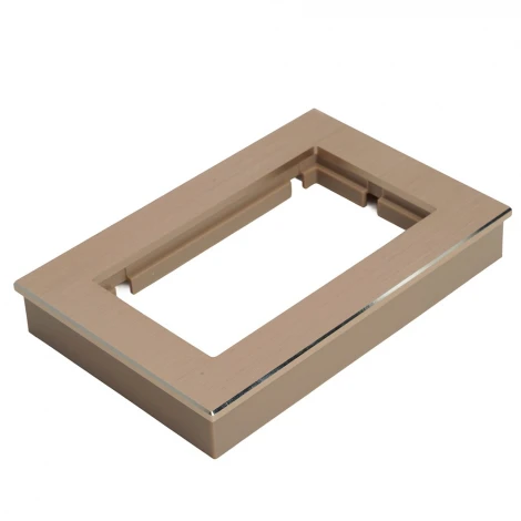 Рамка на 2 поста (шампань) Stekker Катрин 50030